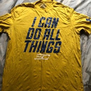 Stephan curry under armour t shirt